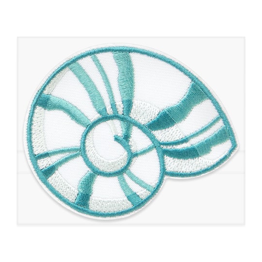 Iron-On & Adhesive Seashell Patch by Make Market®